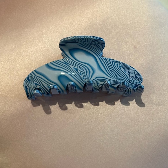 Emi Jay Accessories - Emi Jay Blue and Pink Swirl Hair Big Effing Claw Clip